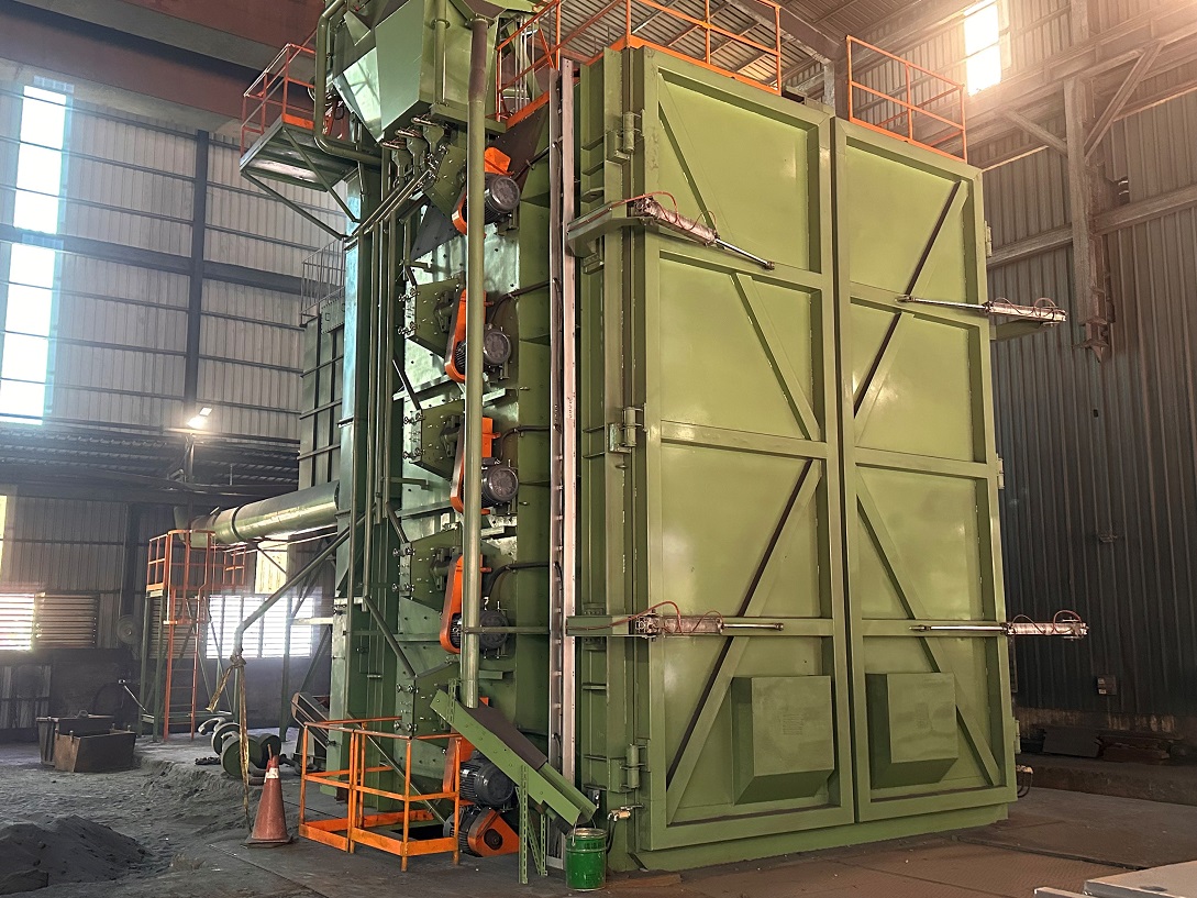 Crane Shot Blasting Machine TAIWAN CHENG SHENG METAL CO., LTD.